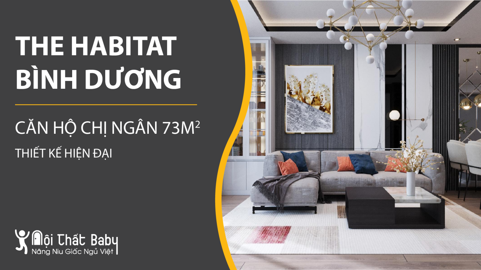 Tổng hợp những mẫu thiết kế nội thất chung cư The Habitat Bình Dương